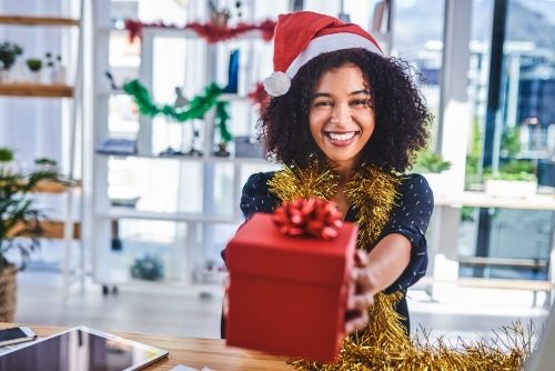 Artículos navideños para sus clientes