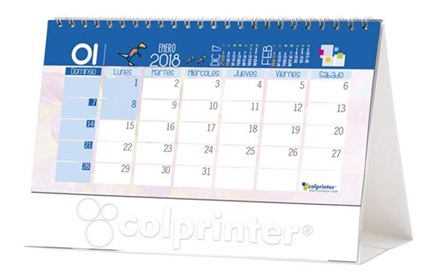 Calendarios 2018